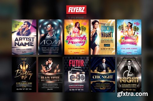 CM - 100 FLYERS BUNDLE + 20 FREEBIES