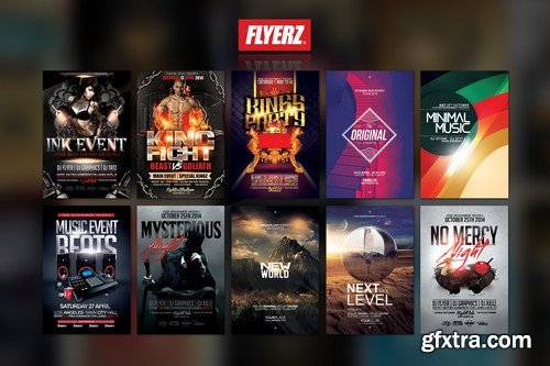 CM - 100 FLYERS BUNDLE + 20 FREEBIES