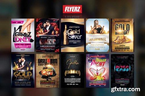 CM - 100 FLYERS BUNDLE + 20 FREEBIES