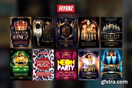 CM - 100 FLYERS BUNDLE + 20 FREEBIES