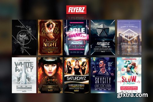 CM - 100 FLYERS BUNDLE + 20 FREEBIES