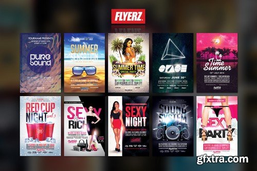 CM - 100 FLYERS BUNDLE + 20 FREEBIES