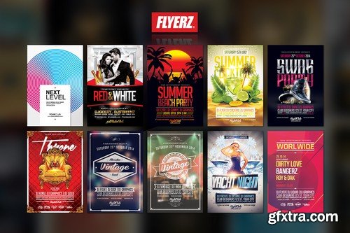 CM - 100 FLYERS BUNDLE + 20 FREEBIES