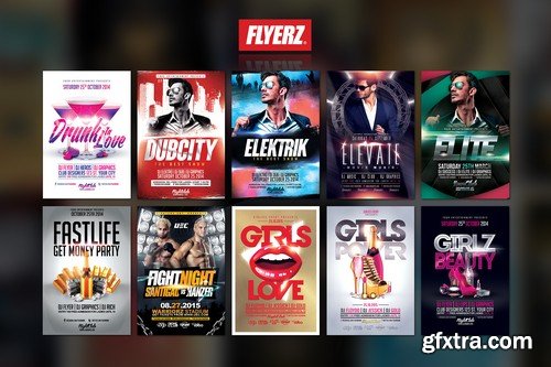 CM - 100 FLYERS BUNDLE + 20 FREEBIES