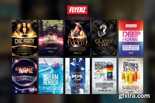 CM - 100 FLYERS BUNDLE + 20 FREEBIES