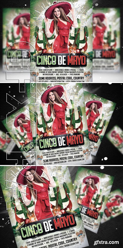 CM - Cinco de Mayo Flyer Template