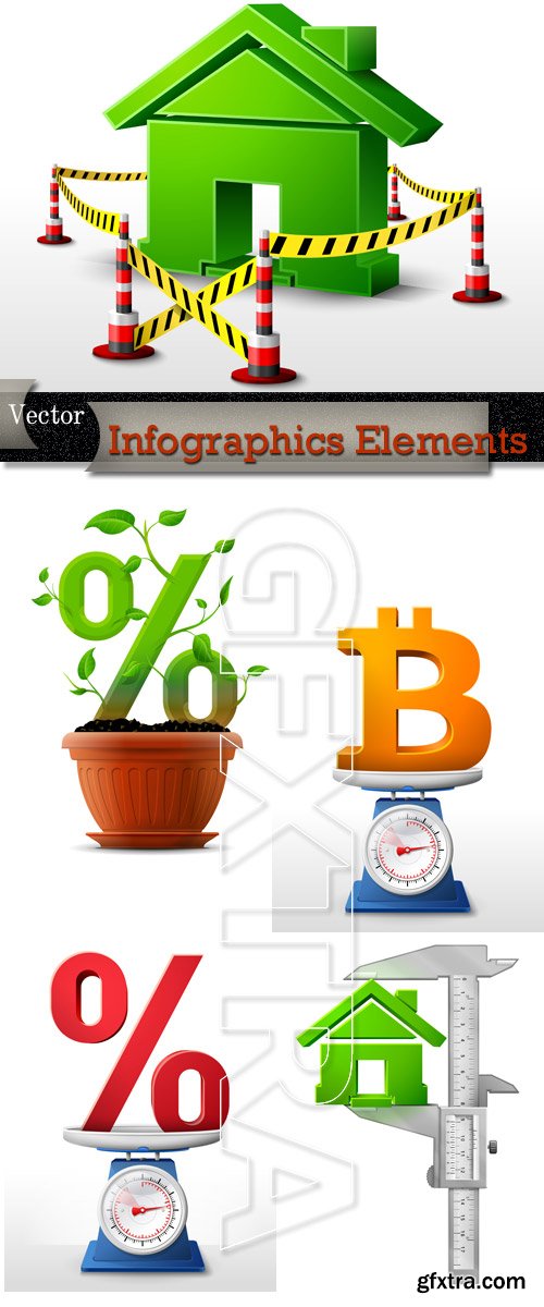 Infographics Elements in Vector # 12