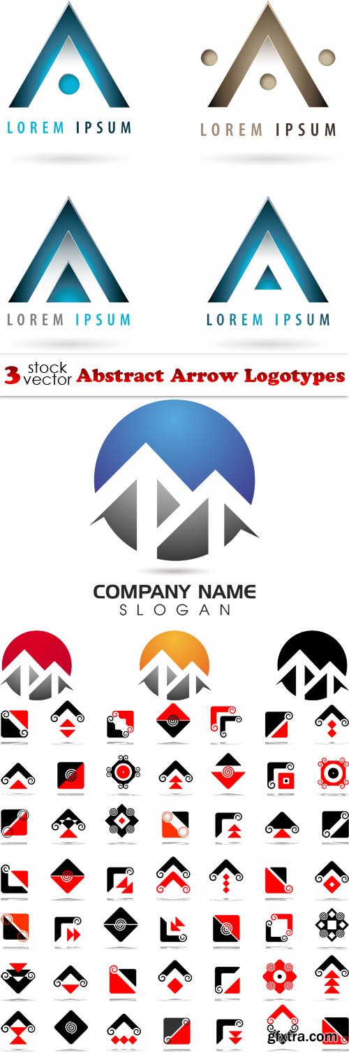 Vectors - Abstract Arrow Logotypes