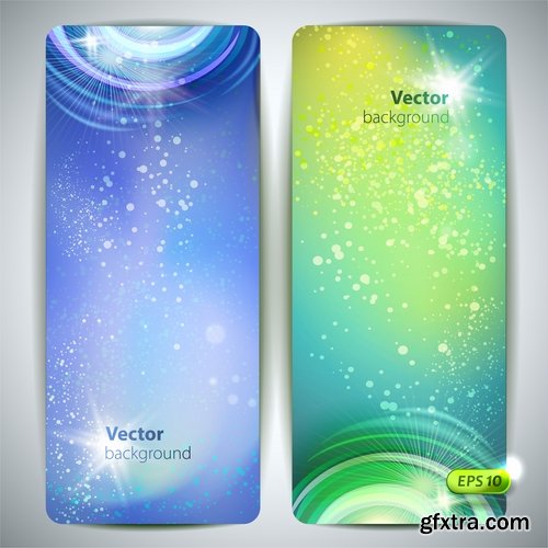 Collection of vector image brochure flyer banner #3-25 Eps