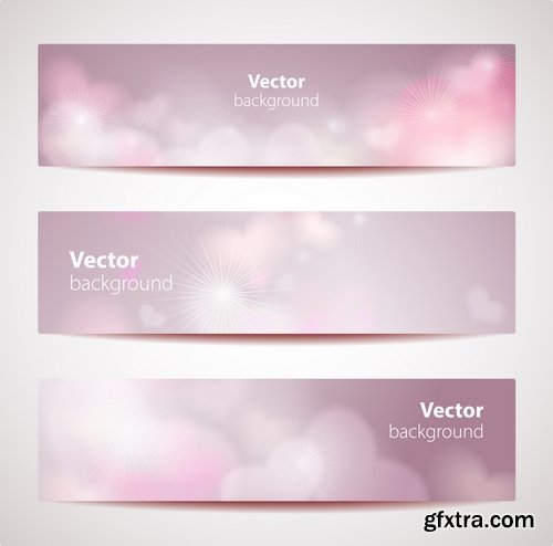 Collection of vector image brochure flyer banner #3-25 Eps