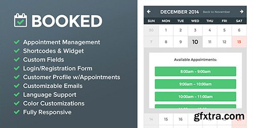 CodeCanyon - Booked v1.4.8 - Appointment Booking for WordPress