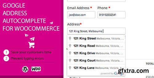 CodeCanyon - Google Address Autocomplete for WooCommerce v1.9