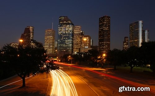 Collection of the most beautiful places Houston skyscraper night city lights 25 HQ Jpeg