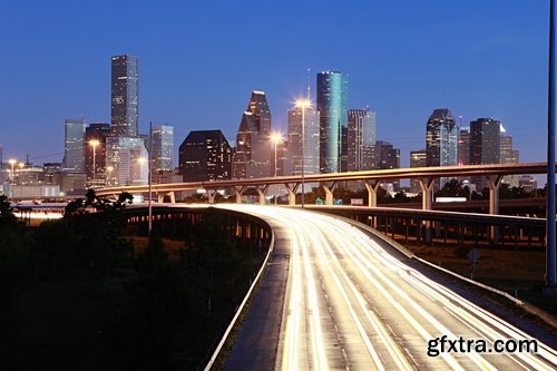 Collection of the most beautiful places Houston skyscraper night city lights 25 HQ Jpeg