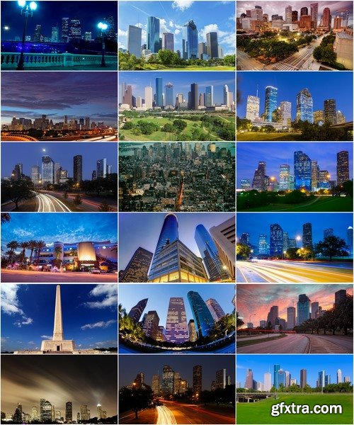 Collection of the most beautiful places Houston skyscraper night city lights 25 HQ Jpeg