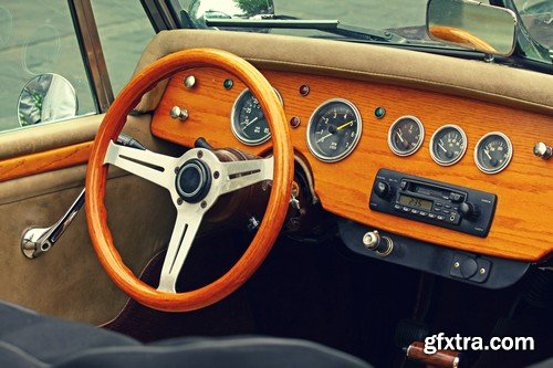 Stock Photos - Car Interior Design, 25xJPG