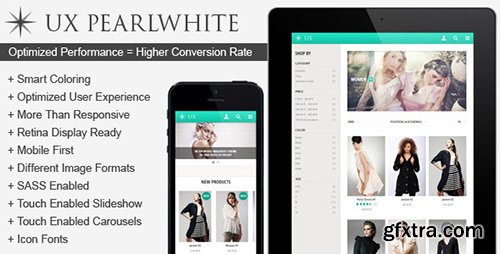 ThemeForest - UX Pearlwhite v1.0.12 - Fast Responsive Magento Theme