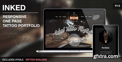 ThemeForest - Inked v1.0 - Responsive Tattoo Portfolio - 4900377