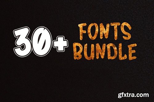 CM 30+ Fonts Bundle 259194