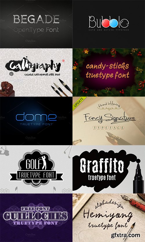 CM 30+ Fonts Bundle 259194