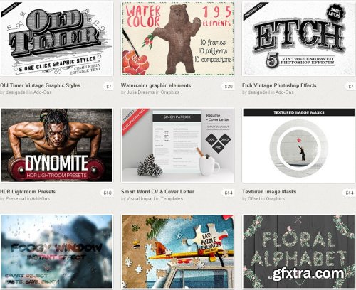 Creative Market - April Bundle 2015