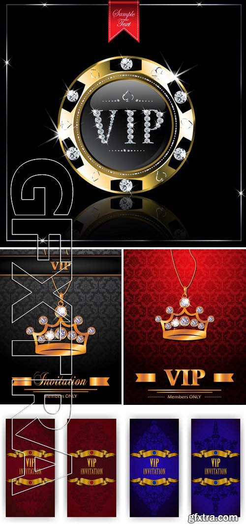 Stock Vectors - Vip Card 3