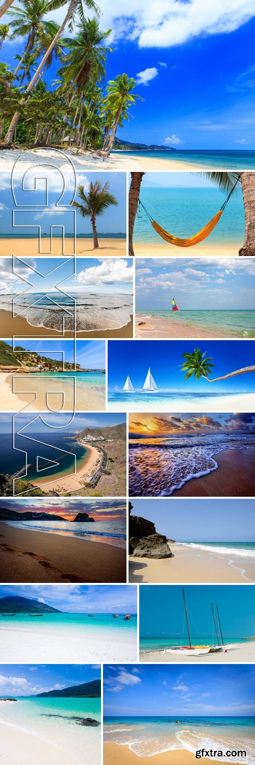 Stock Photos - Beach Background 3