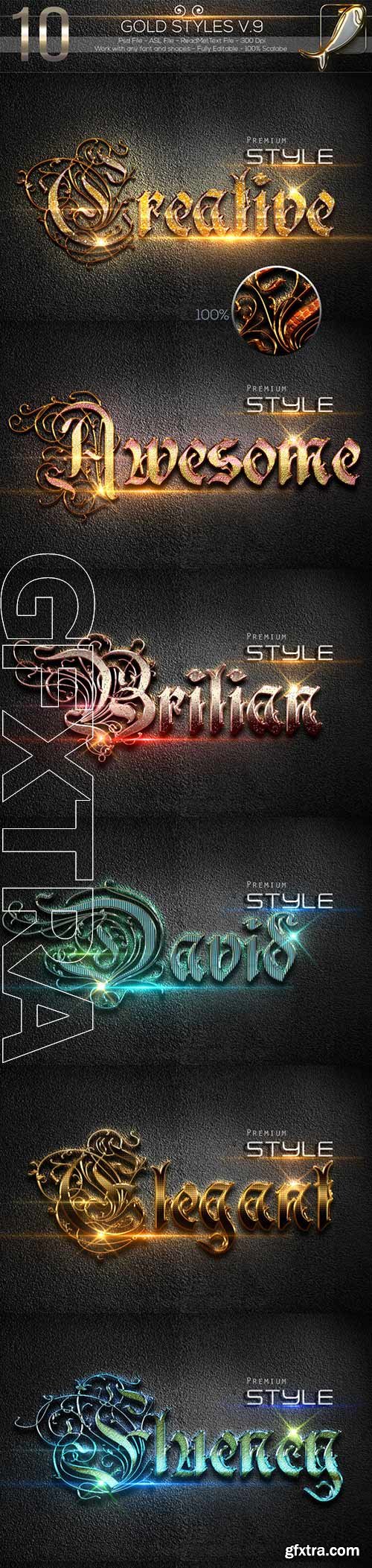 GraphicRiver - 10 Shine Styles V.9 10248178