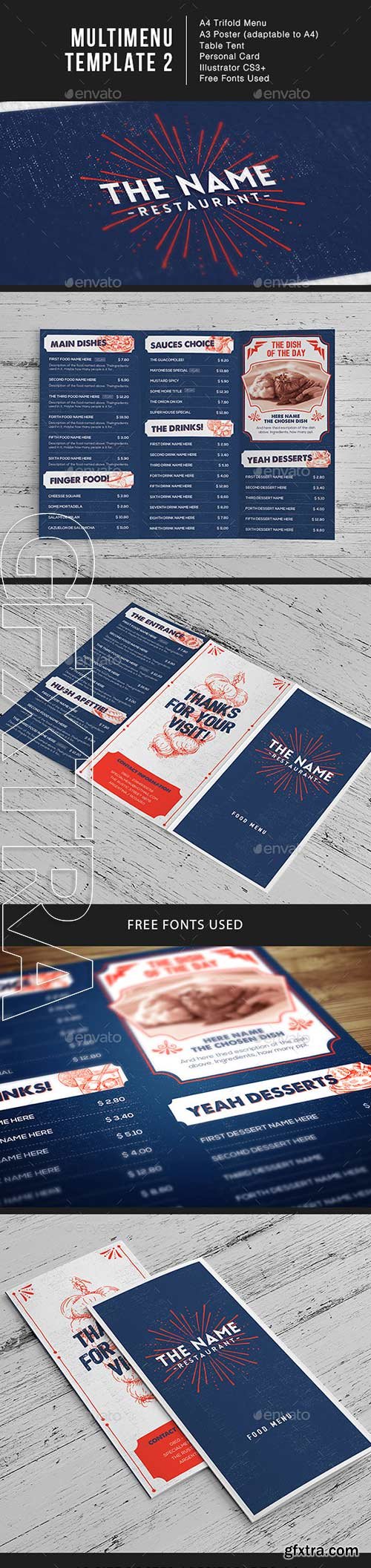 GraphicRiver - Multimenu Template 2 8972581