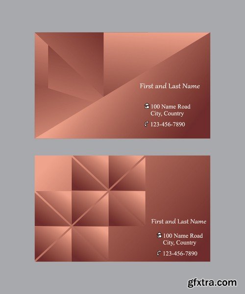 Stock Vectors - Business Card Template 8, 25xEPS