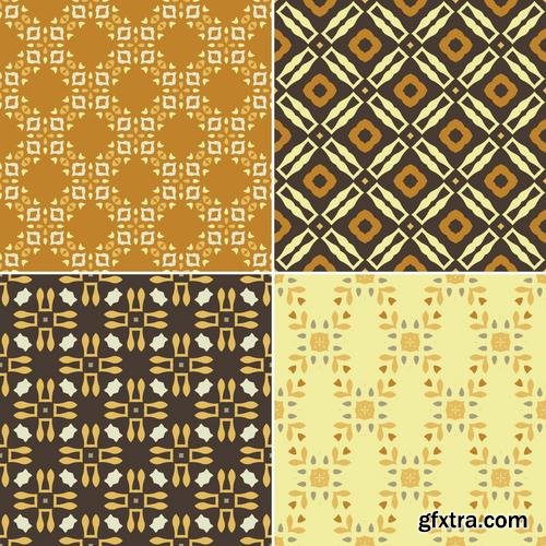 Stock Vector - Elegant Collection of Geometric Seamless Patterns, 30EPS