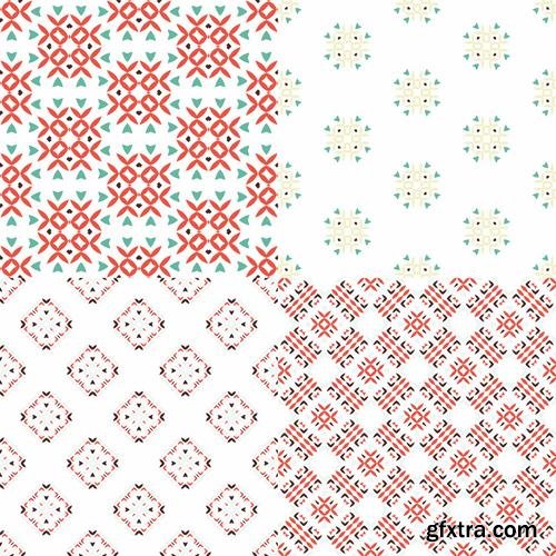 Stock Vector - Elegant Collection of Geometric Seamless Patterns, 30EPS