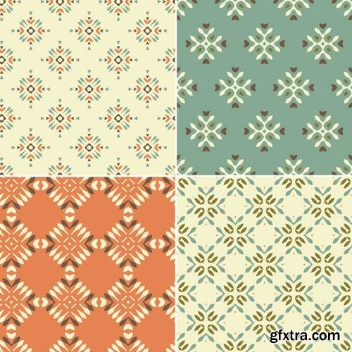 Stock Vector - Elegant Collection of Geometric Seamless Patterns, 30EPS