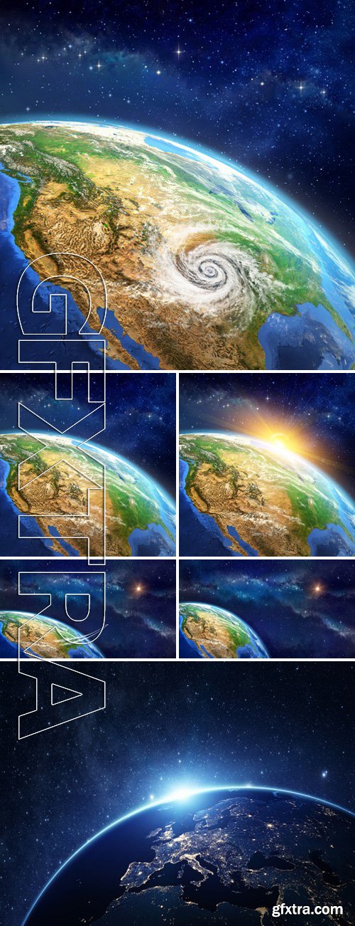 Stock Photos - Face Of The Earth From Space