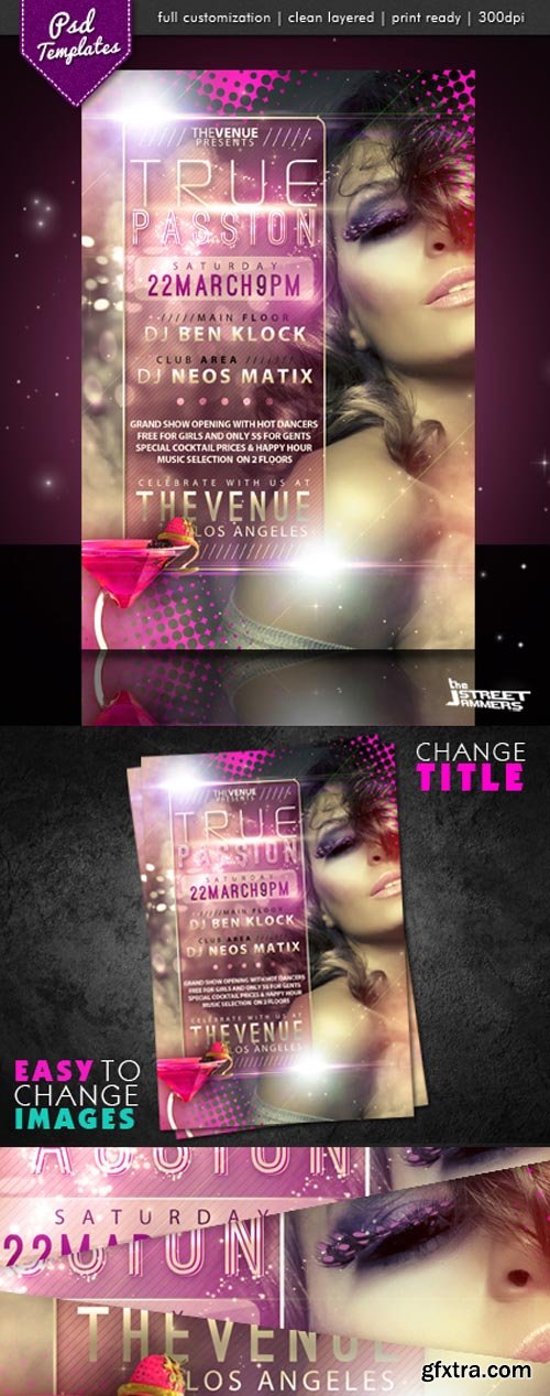 True Passion Flyer Template