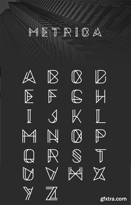 Metrica Font