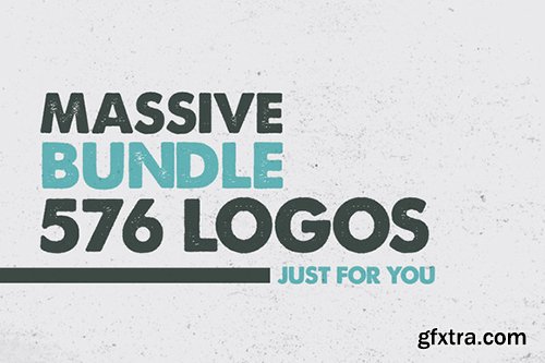 CM MASSIVE BUNDLE 576 Vintage Logos 257806