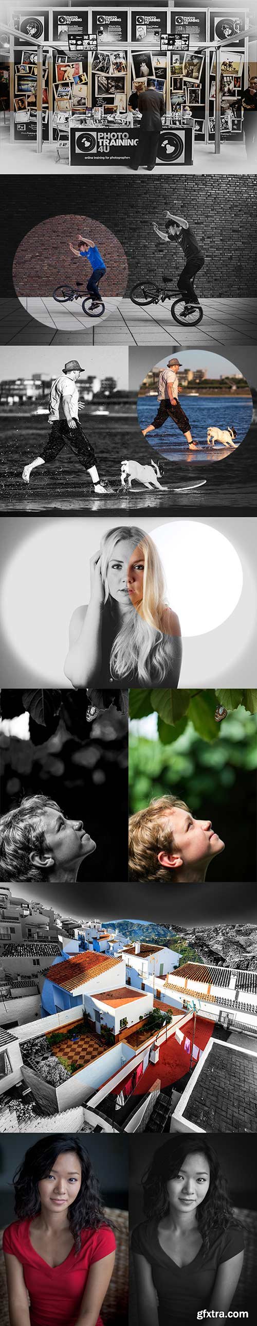 GraphicRiver - 15 Exclusive Black & White Lightroom Presets 8122264