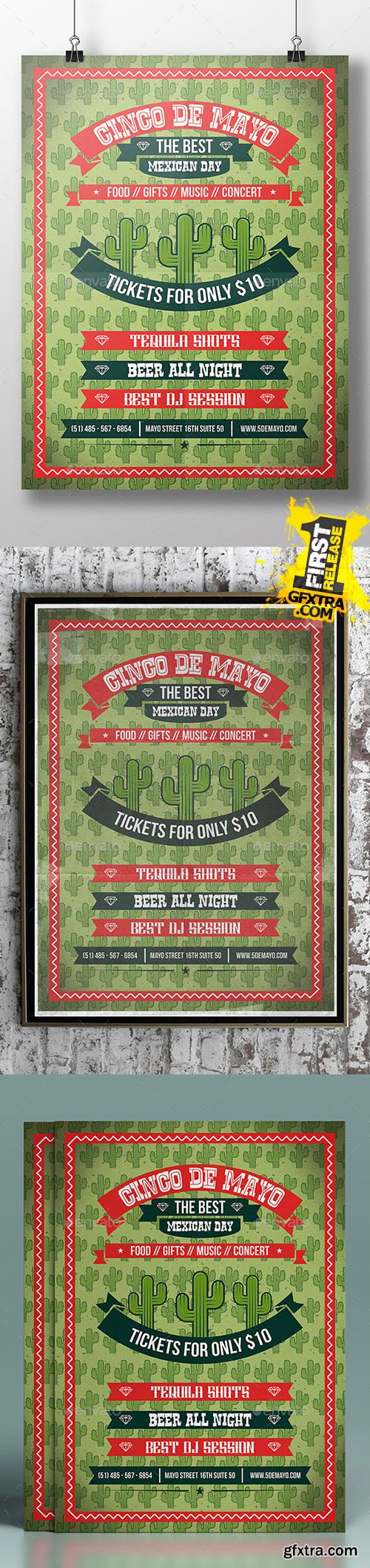 GraphicRiver Cinco de Mayo Flyer Template