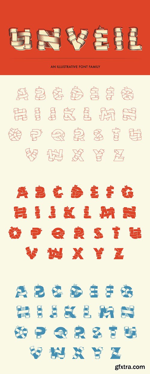 Unveil Vector Font