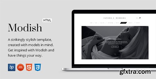 ThemeForest - Modish - Fashion Model Website and Portfolio - RIP - 11275989