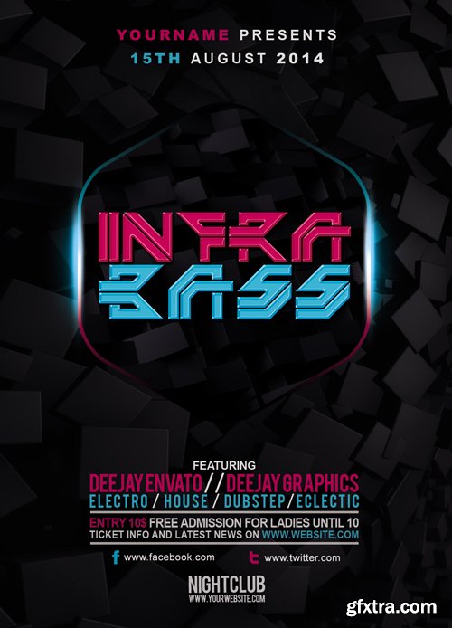 Infra Bass Flyer