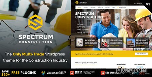 ThemeForest - Spectrum v1.0.8 - Multi-Trade Construction Business Theme - 10259946