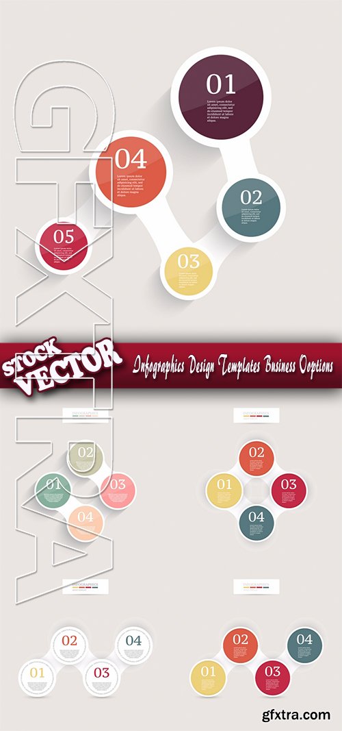 Stock Vector - Infographics Design Templates Business Ooptions