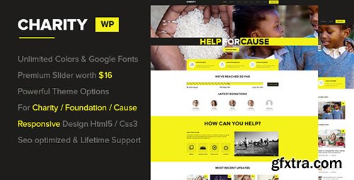 ThemeForest - Charity v1.0.3 - Foundation/Fundraising WordPress Theme - 6864259