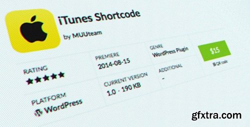 CodeCanyon - iTunes Shortcode v1.4.5 - WordPress Plugin - 8583750