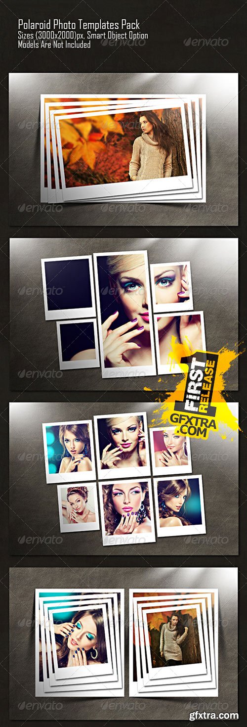 GraphicRiver - Polaroid Photo Templates Pack 6729414