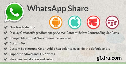 CodeCanyon - WhatsApp Share v1.0 - WordPress Plugin