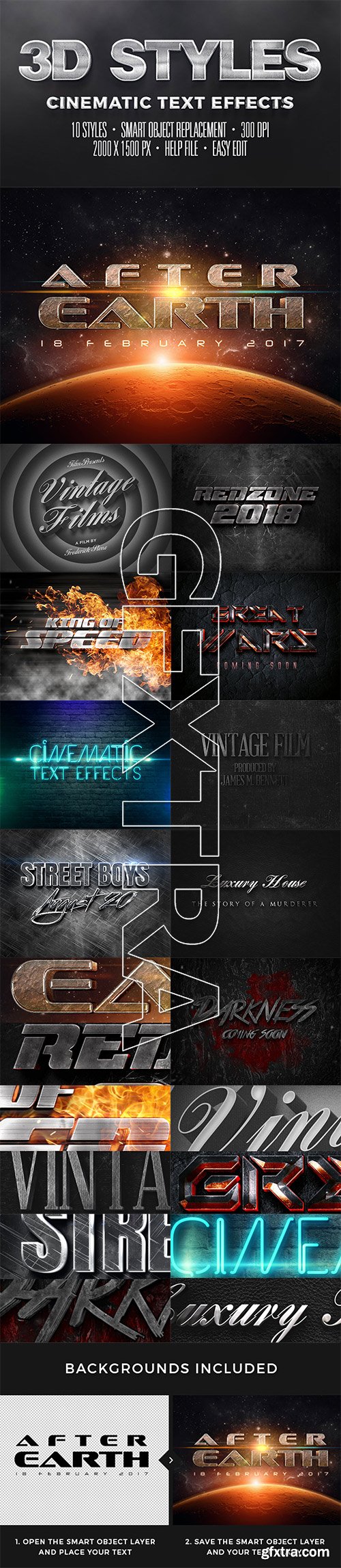 GraphicRiver - 3D Cinematic Text Effects Vol.2 11266180