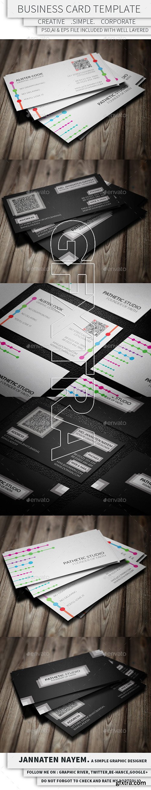 GraphicRiver - Buiness Card Bundle 11299162